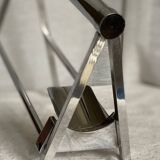Art Deco bottle holder attributed to Jacques ADNET, modernist design wine server