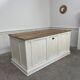 Solid oak trade desk