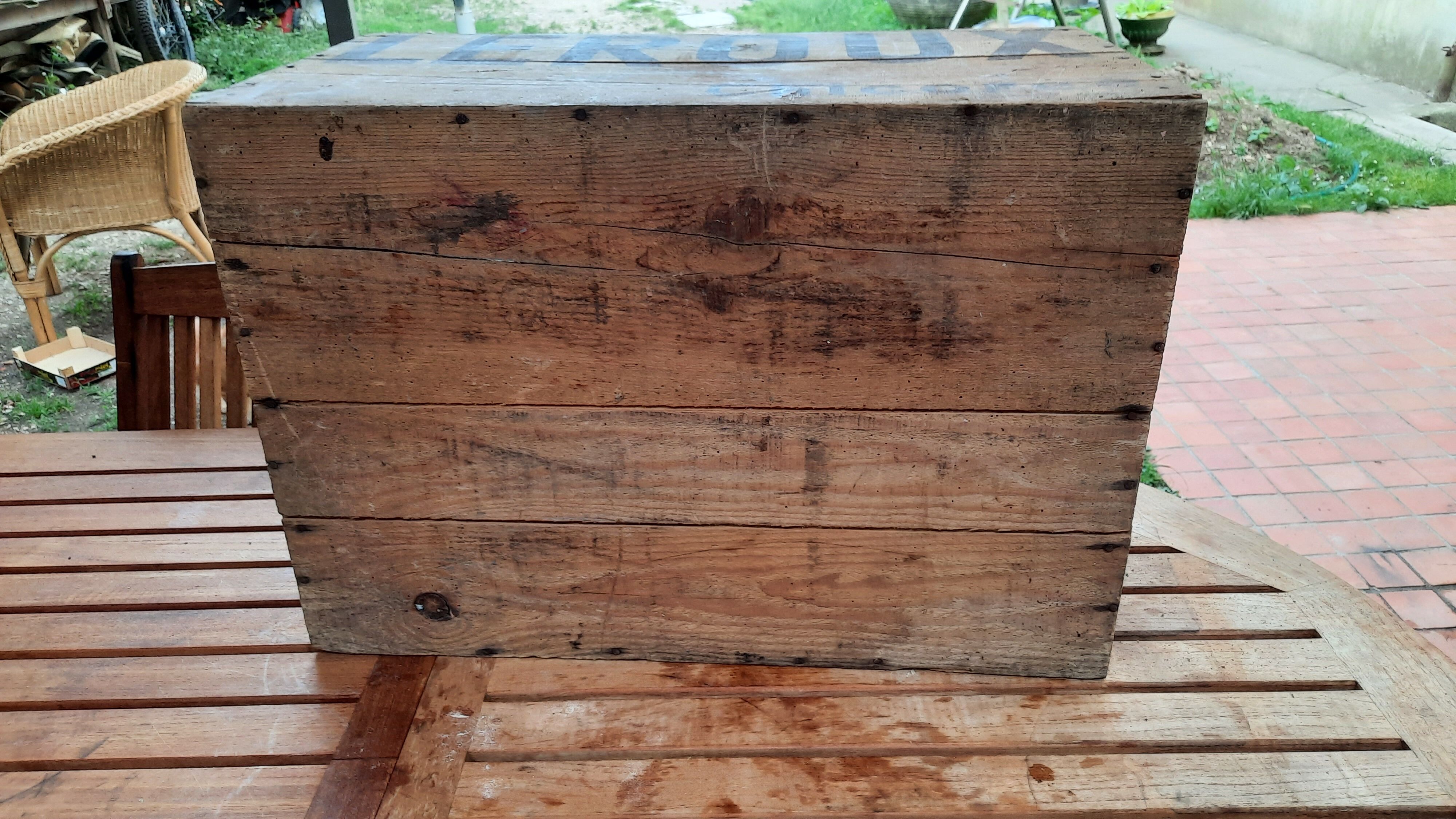 Wooden box Chicory Leroux