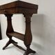 Directoire period work table in solid walnut, 19th century.