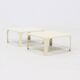 Lot de 2 tables empilables Demetrio 45 par Vico Magistretti pour Artemide 1960