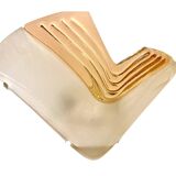 La Murina pair of Murano glass wall lights, Italy 1980