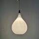 Lampe à Suspension Opaline par Uno et Östen Kristiansson