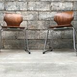 Pair of children's chair Pagholz Flototto