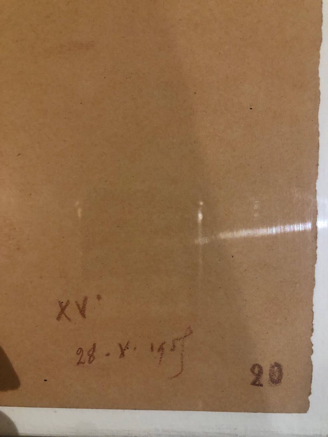 Nude academic sanguine woman, original signed work