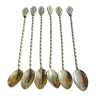 Golden mazagrans spoons