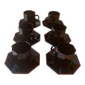 Geometric coffee cups
