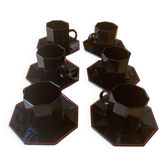 Geometric coffee cups