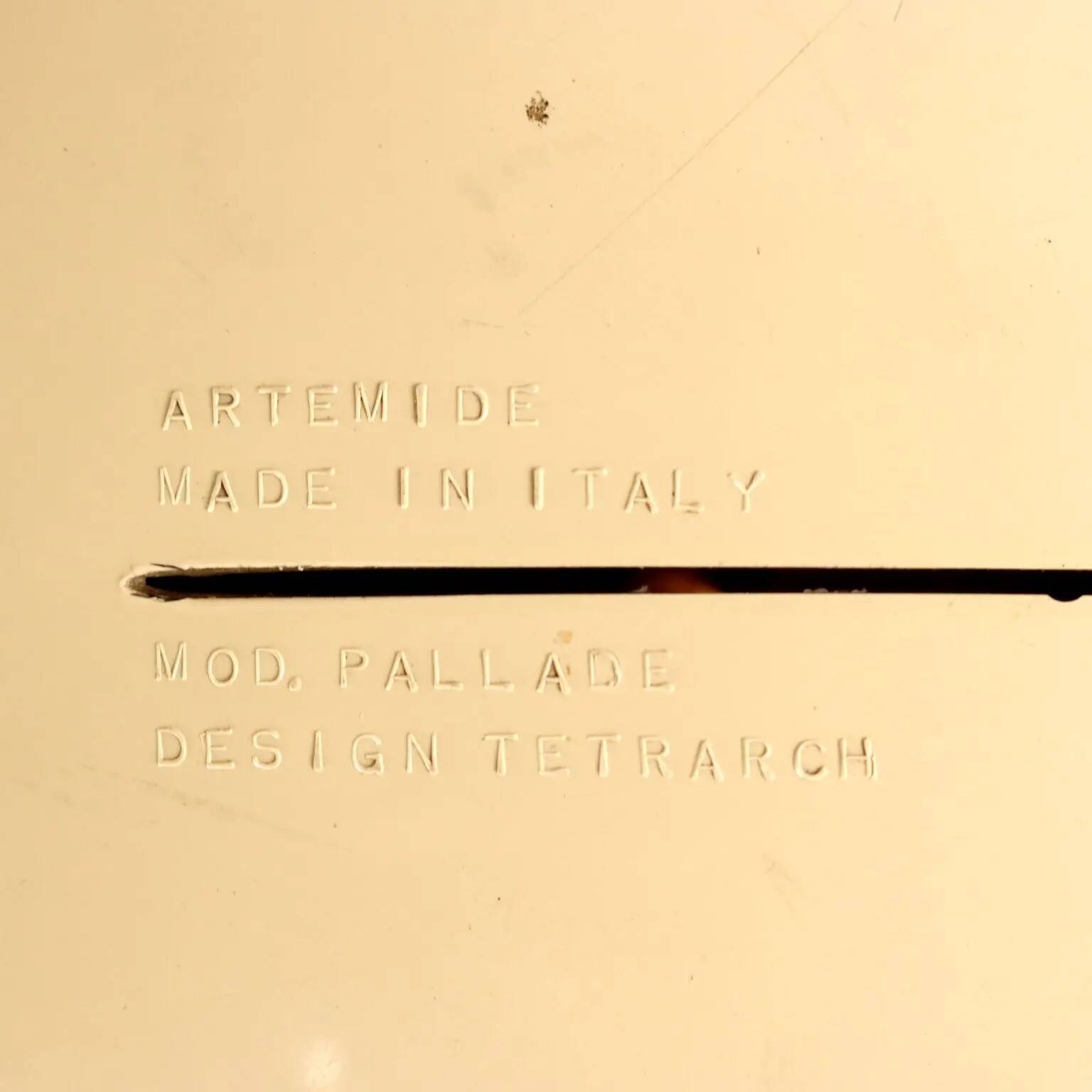 Pallade lamp by Artemide Design Studio, vintage 1970s.