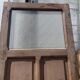 Passage door in patinated fir XX century
