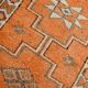 Soft Peach Vintage Boho Chic Floor Runner Rug, 85x331 Cm
