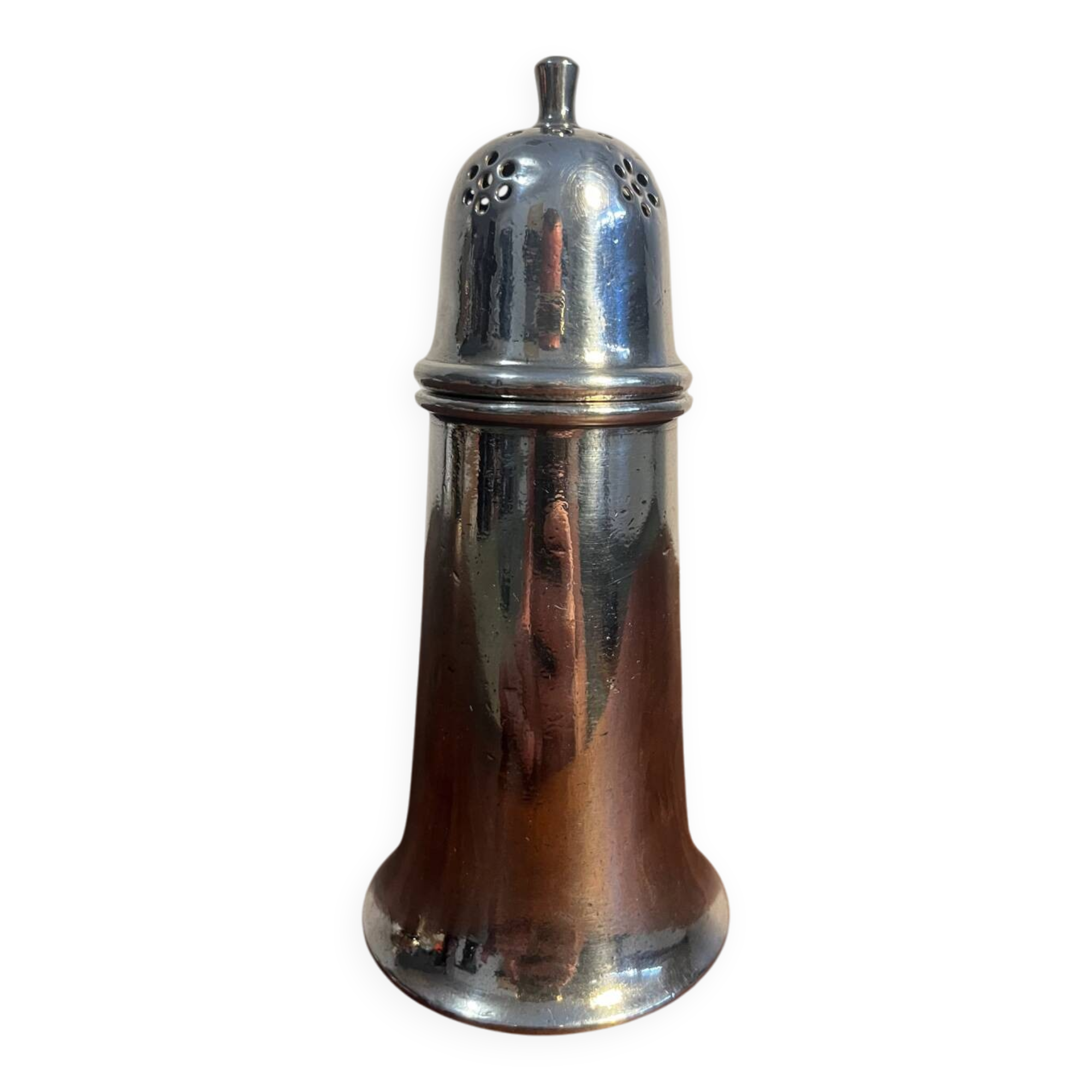 English Mappin and Webb shaker, early 20th century