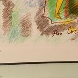 Original lithograph numbered Jean Cocteau