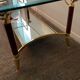 Table basse Italienne style Hollywood Regency des années 70