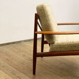 Armchair by Grete Jalk for France & Son, Danish Design, 1950er