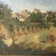 André Meaux Saint-Marc "rural landscape" Oil on canvas signed