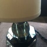 Pair art deco lamps