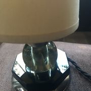 Pair art deco lamps
