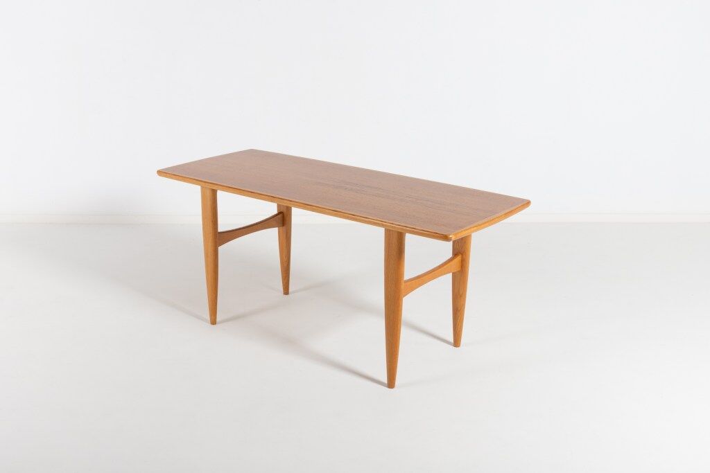Scandinavian teak coffee table, 1960s Sweden