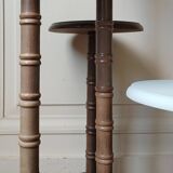 Tripod plant holder 4 levels in solid wood, bamboo style & painted