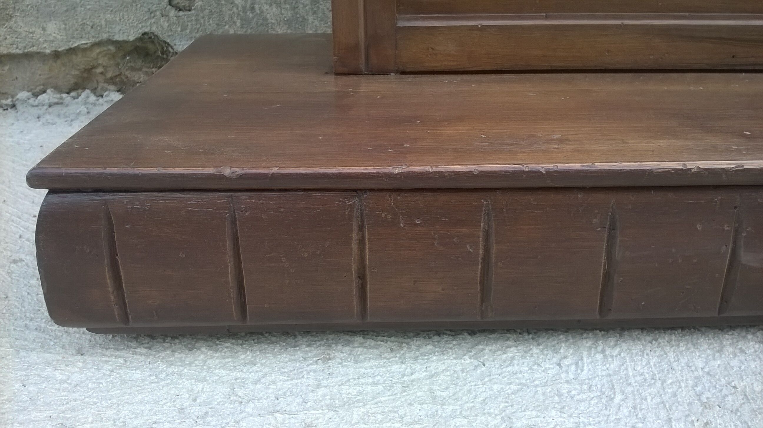 Art deco spyched mirror 96x184cm