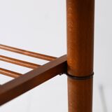 Table basse en teck à roulettes des années 1960