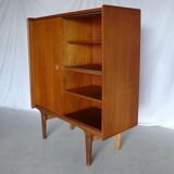 Scandinavian vintage teak bar furniture