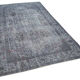 Handmade bohemian turkish 1980s 168 cm x 284 cm grey carpet