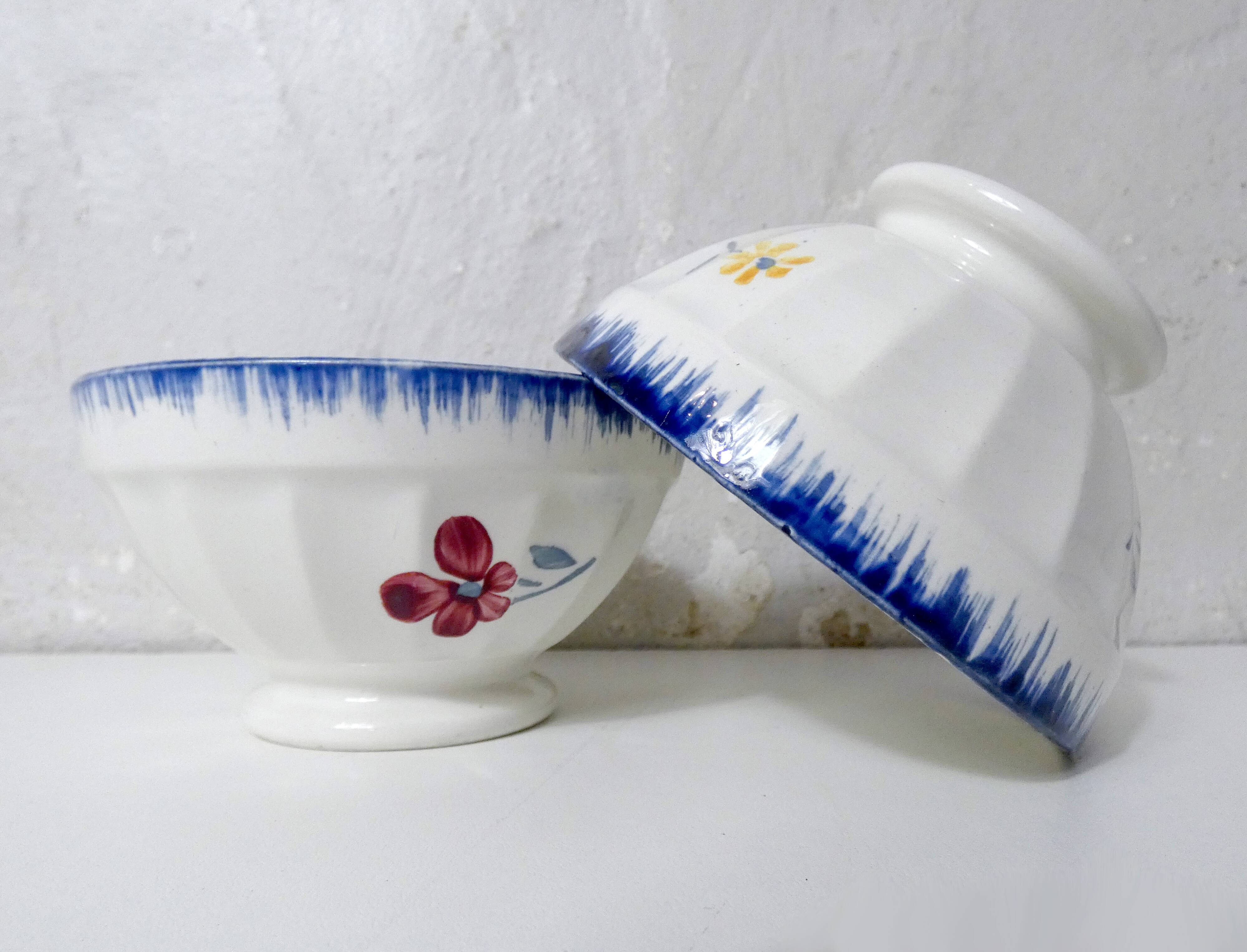 2 Digoin Mary Lou bowls