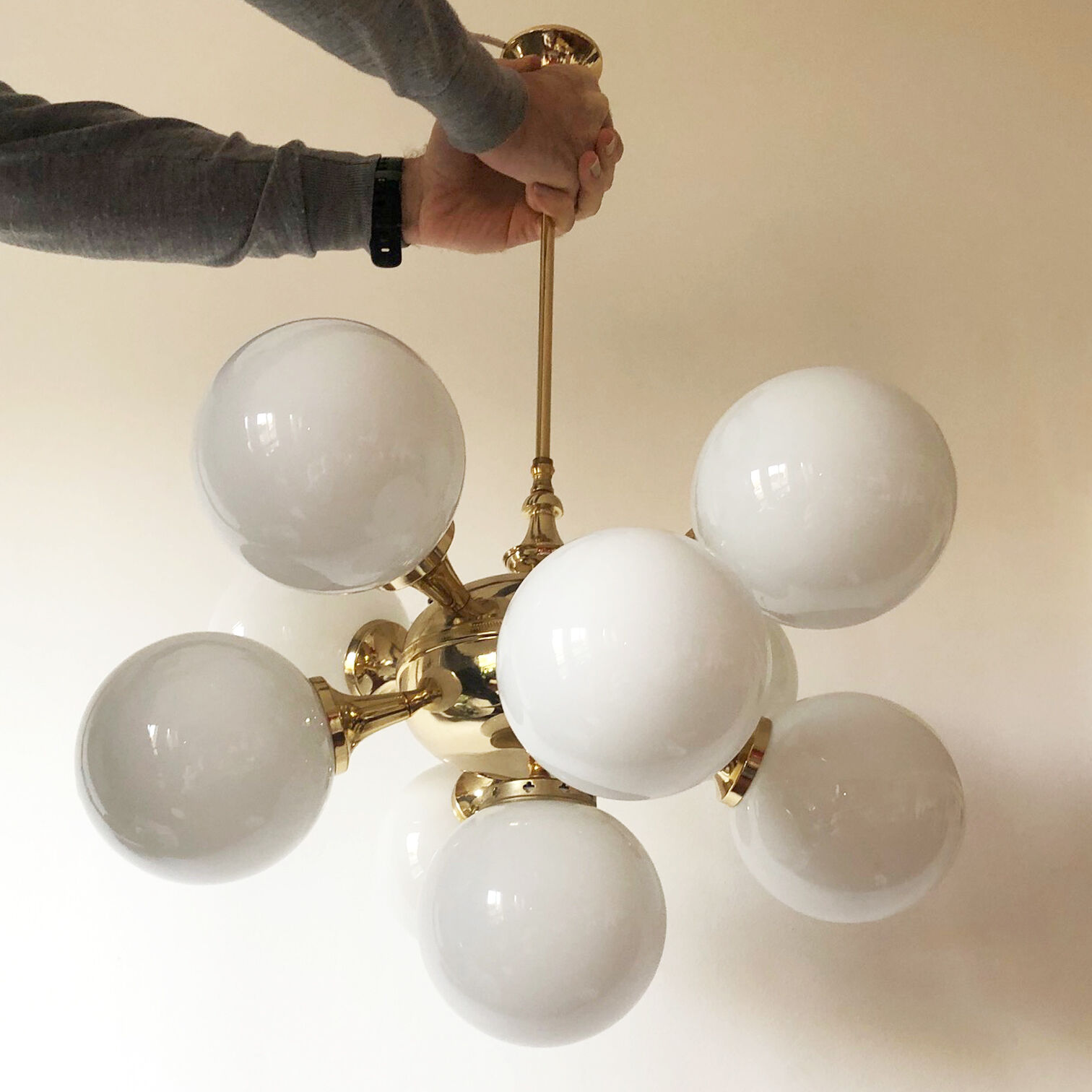 Sputnik or Sputnik chandelier from the 1960s