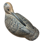 Ceramic terrine woodcock - Michel Caugant
