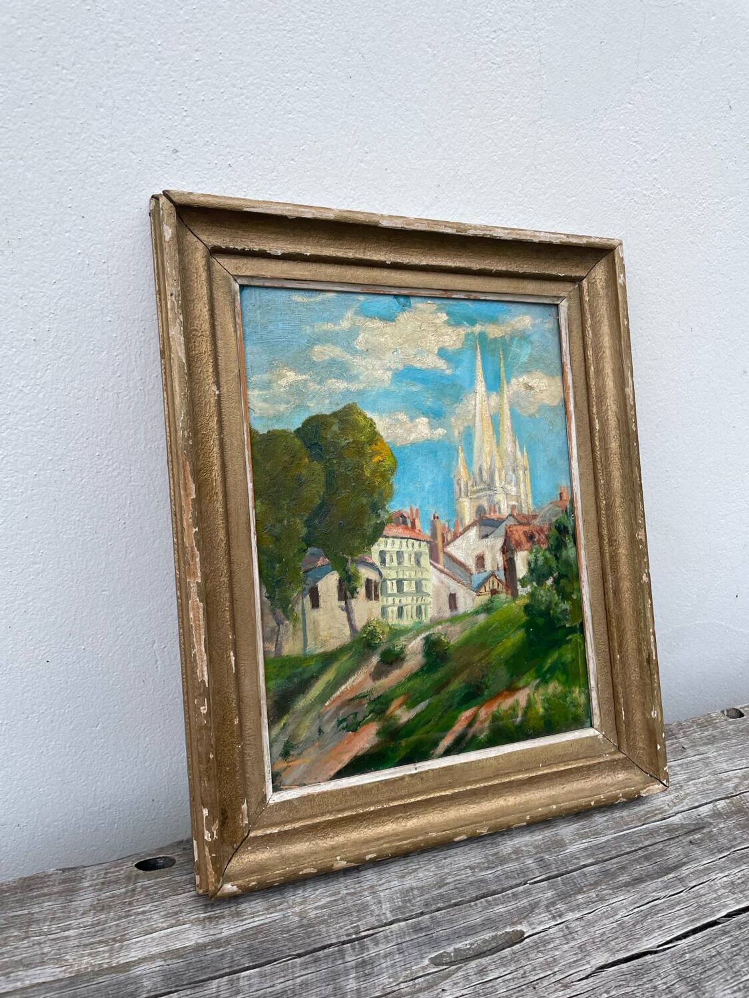 Tableau de Bayonne huile basque