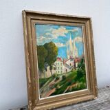 Tableau de Bayonne huile basque