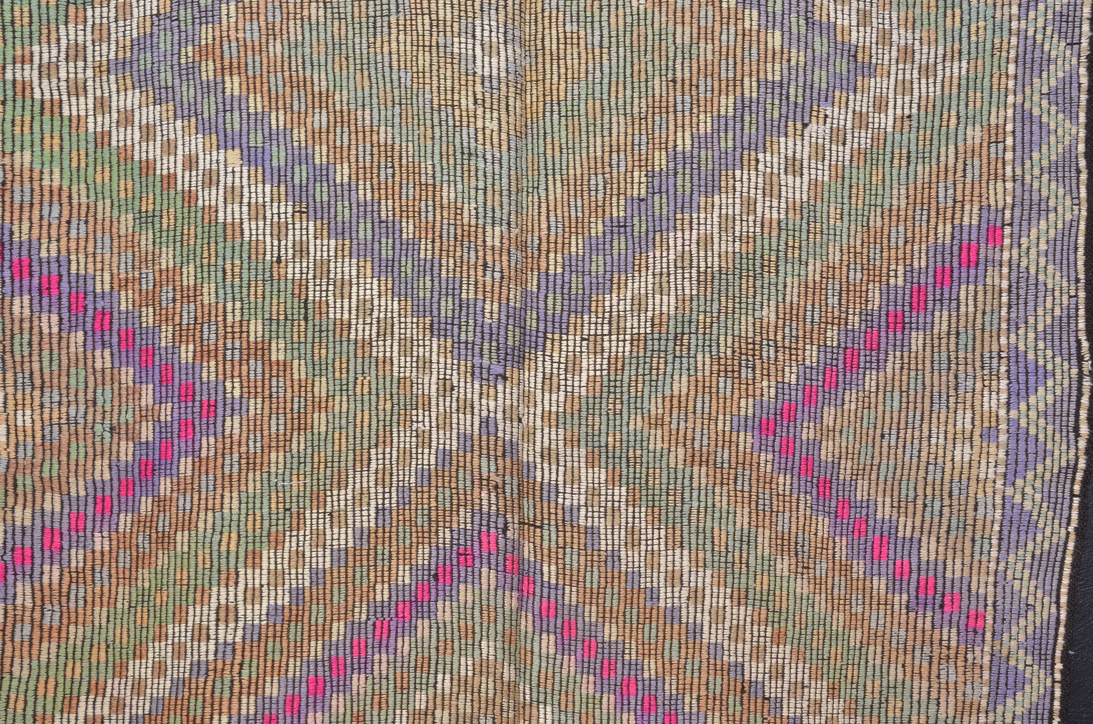 Oushak Colourful Handwoven Kilim Rug sku 1892