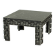 Brutalist coffee table with marble top, Spain, 1960s