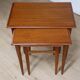 Tables gigognes scandinave en teck, 1960