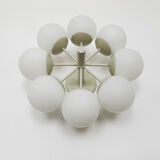 Opaline Sputnik chandelier by Kaiser Leuchten