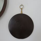 Round mirror gilded wall 60s 70s 23 cm