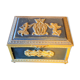 Old vintage box in gilded bronze empire
