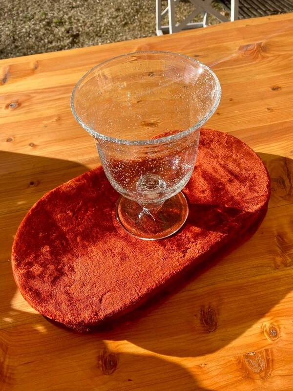 Bubble glass cup