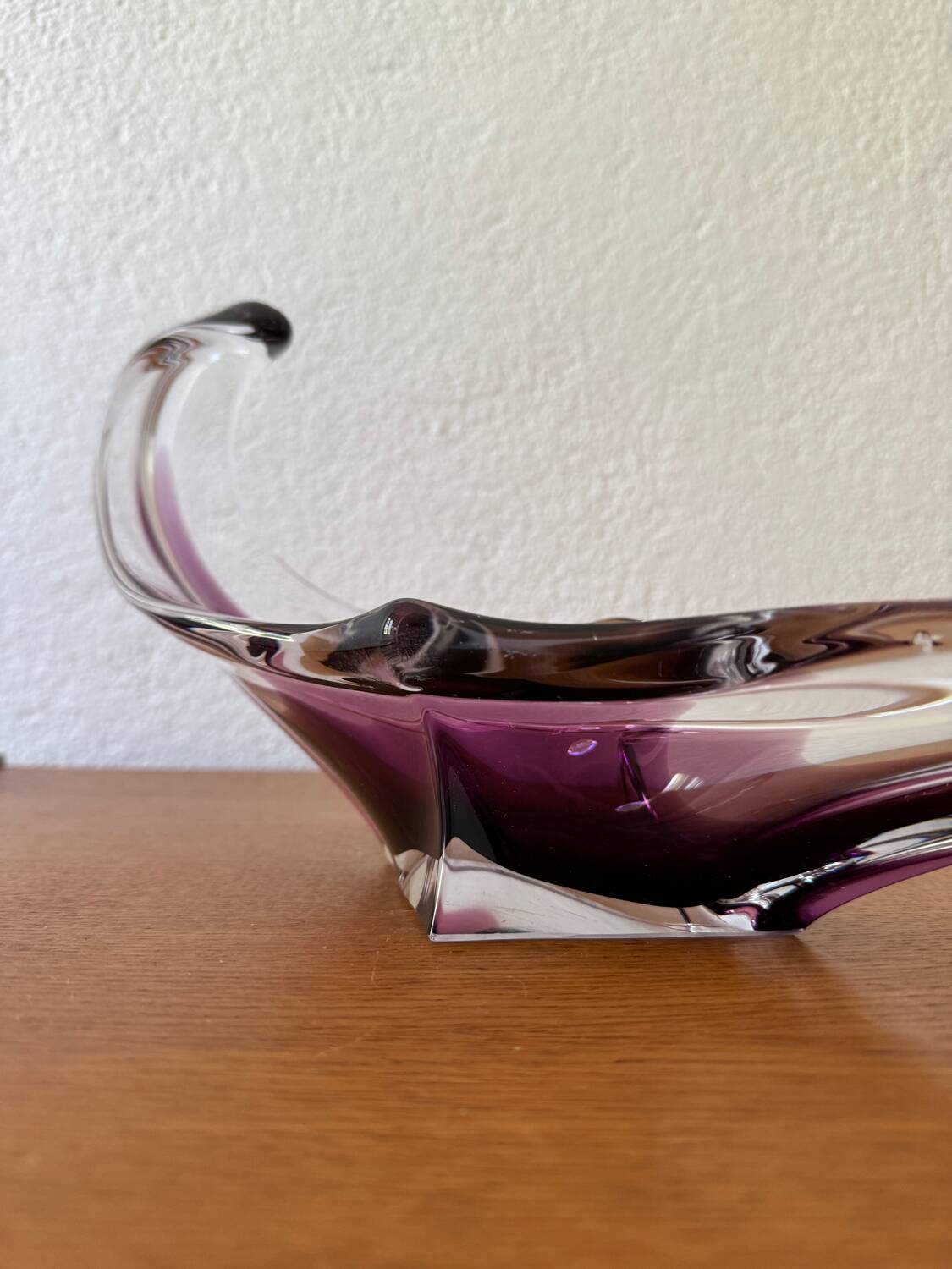 Amethyst crystal cup from the 70s