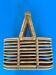 Rattan bottle holder