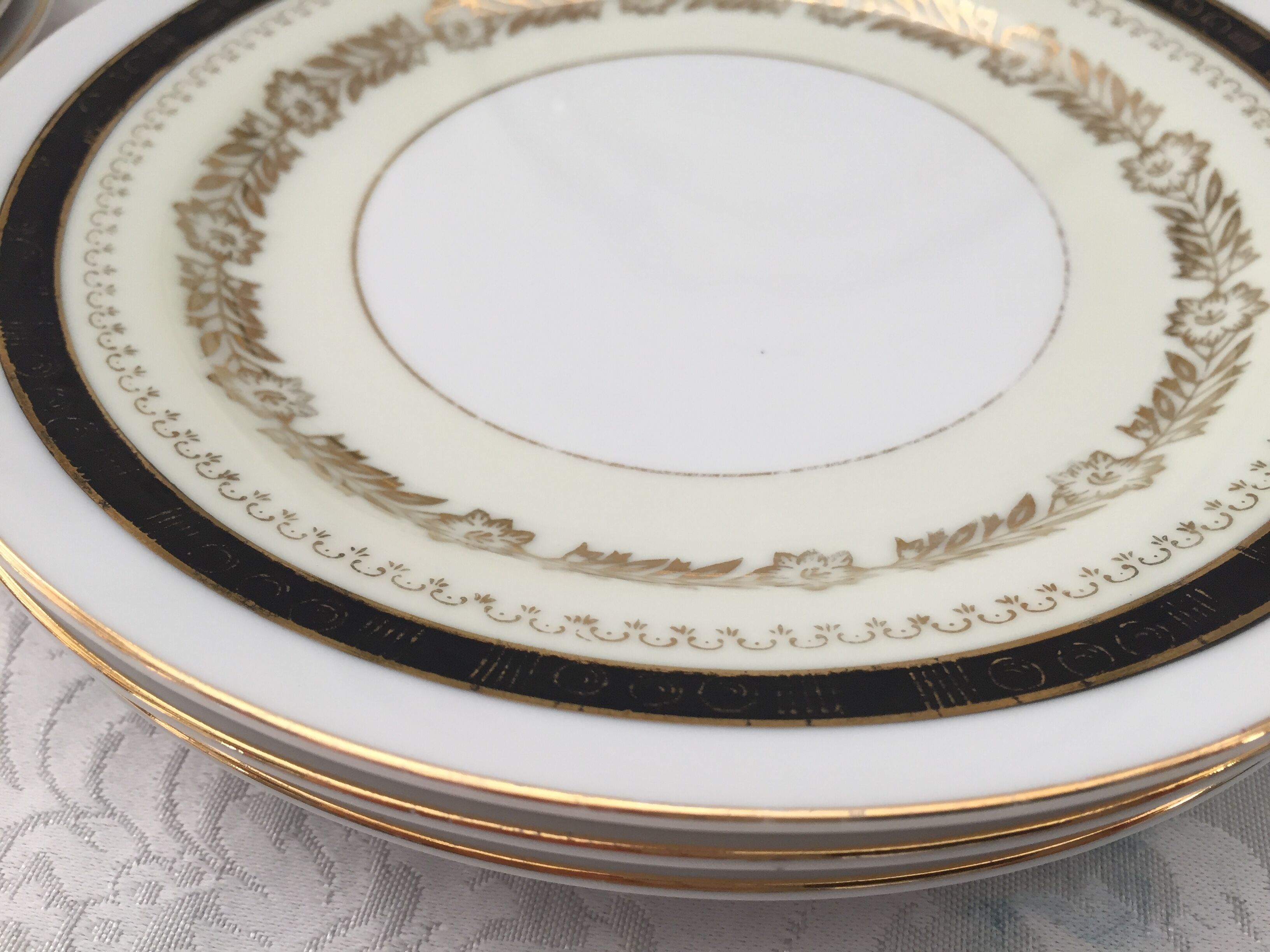 Lot Dessert Plates Fine Porcelain DeLuxe Made in Japan