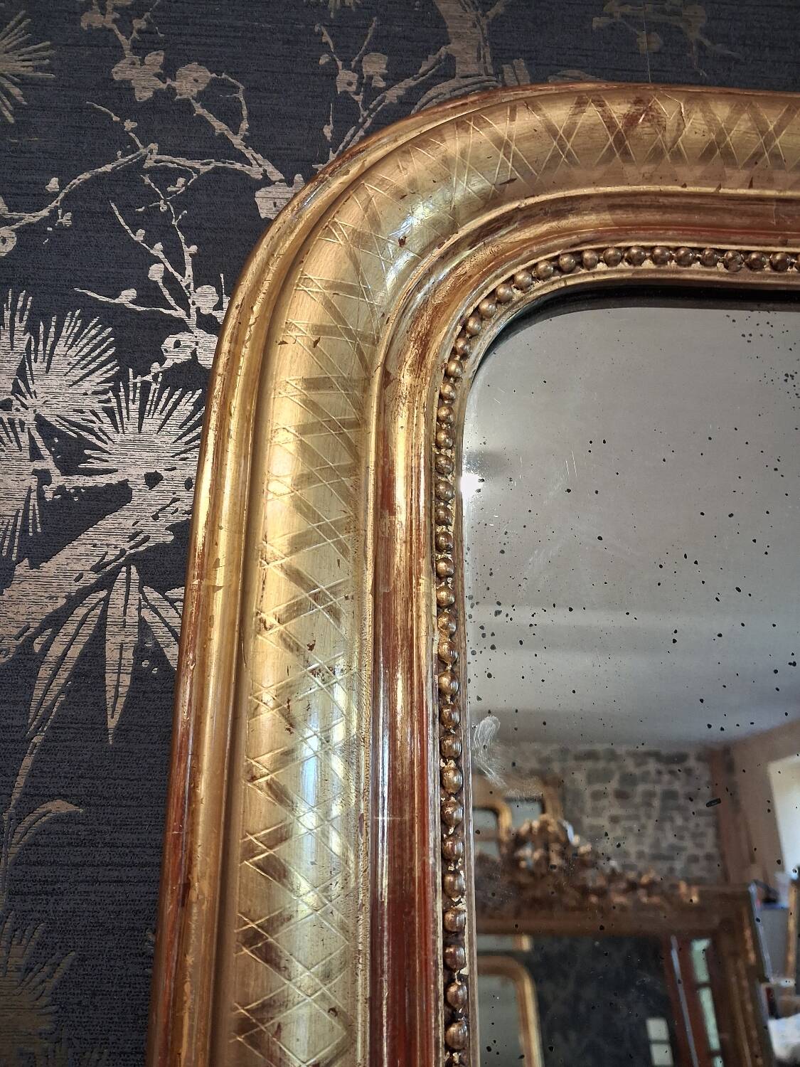 Louis Philippe period mirror 147x93