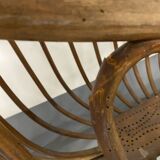 Vintage Thonet Wooden Rocking Cradle
