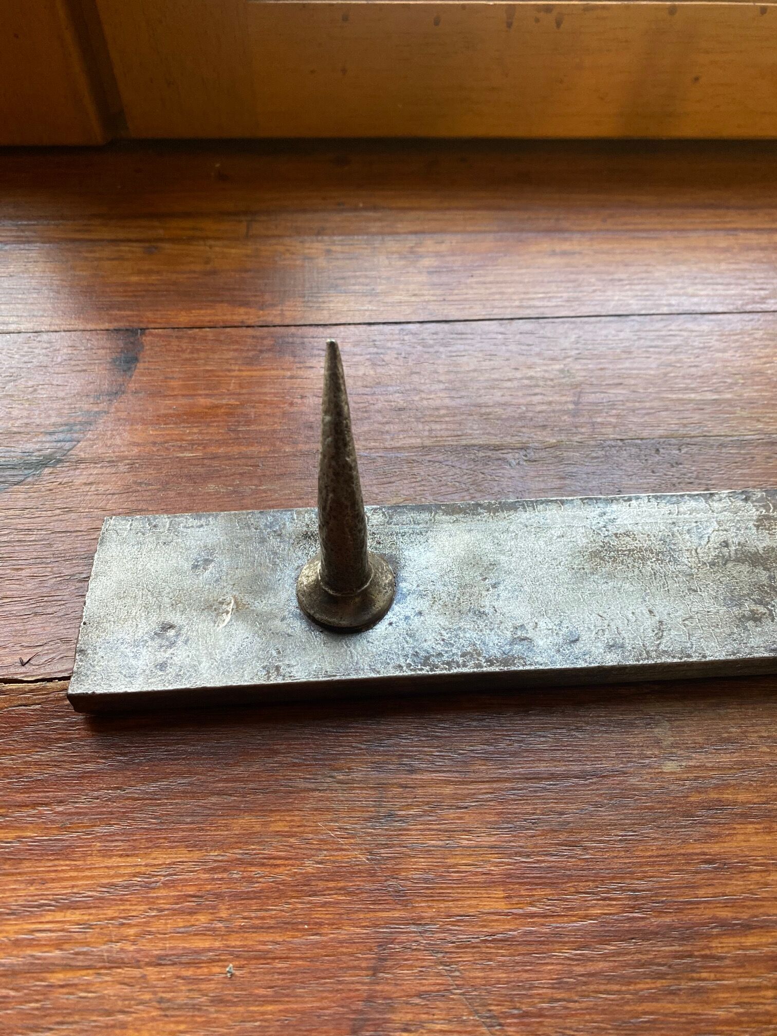 Antique butcher's rail