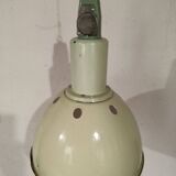 Industrial enamelled steel pendant light