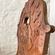 Antique Alsatian chair in carved wood