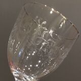 Service de verres en cristal taillé