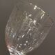 Cut crystal glassware set